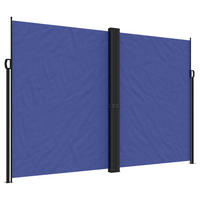 SEITENMARKISE Ausziehbar Blau 220x1200 cm - Blau, Textil (1200/220/1200cm) - furnicato