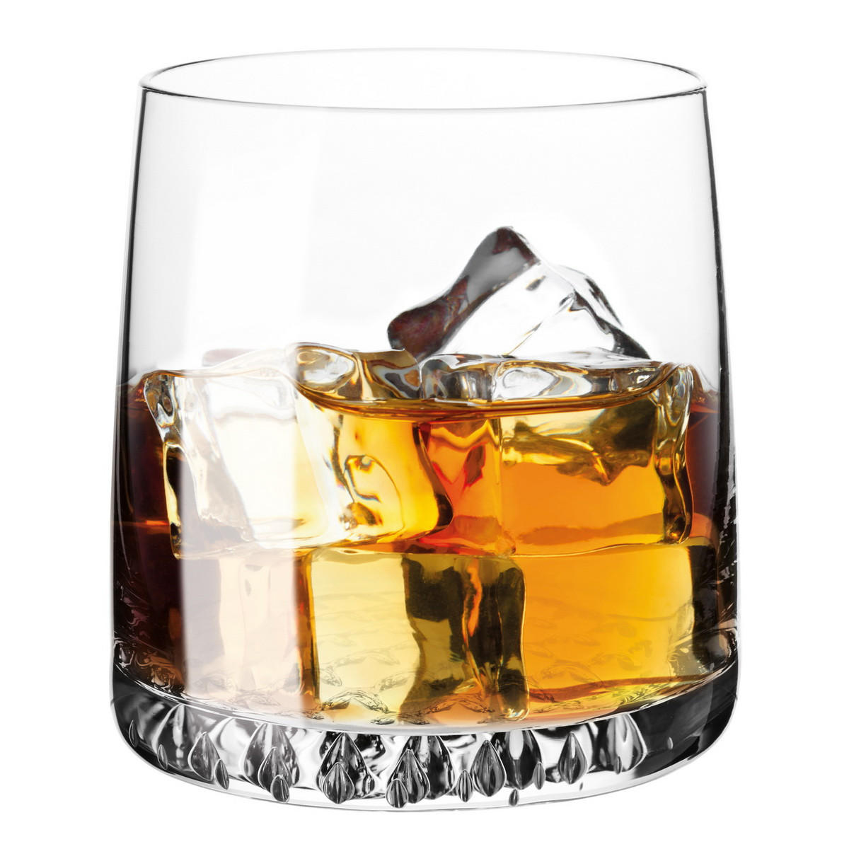WHISKYGLÄSER Fjord, 6er-Set, 370 ml - Transparent, Glas (0.37L) - Krosno Glass