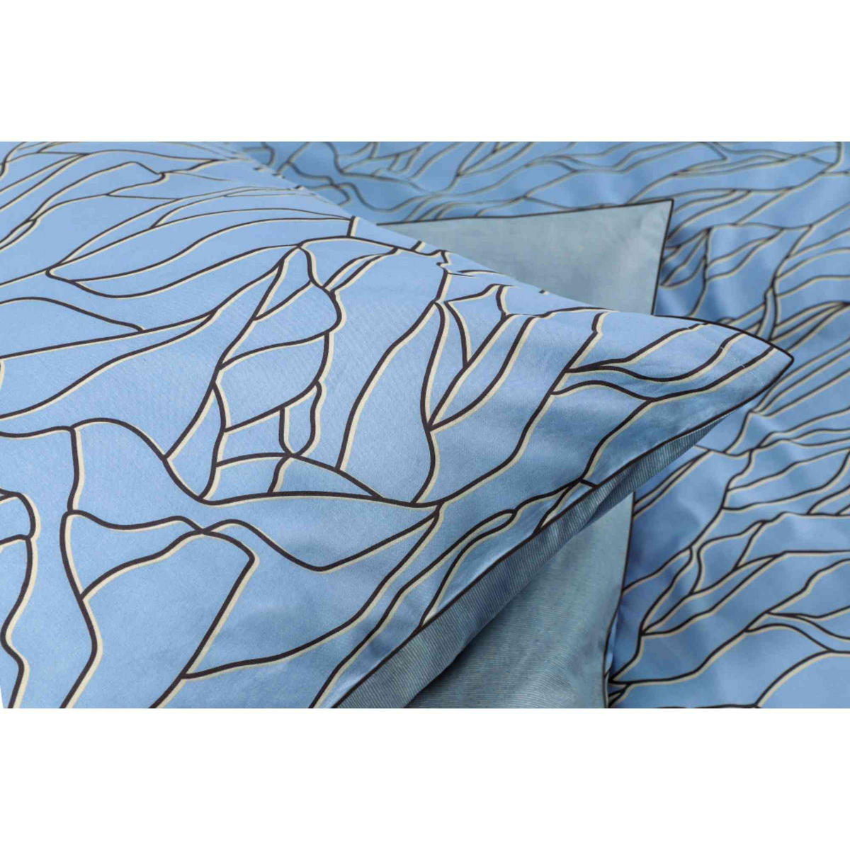 RENFORCÉ BETTWÄSCHE NELE - Blau, Textil (155/220cm) - Esprit