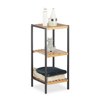 REGAL - Multicolor, Holz/Metall (30/70/30cm) - Relaxdays