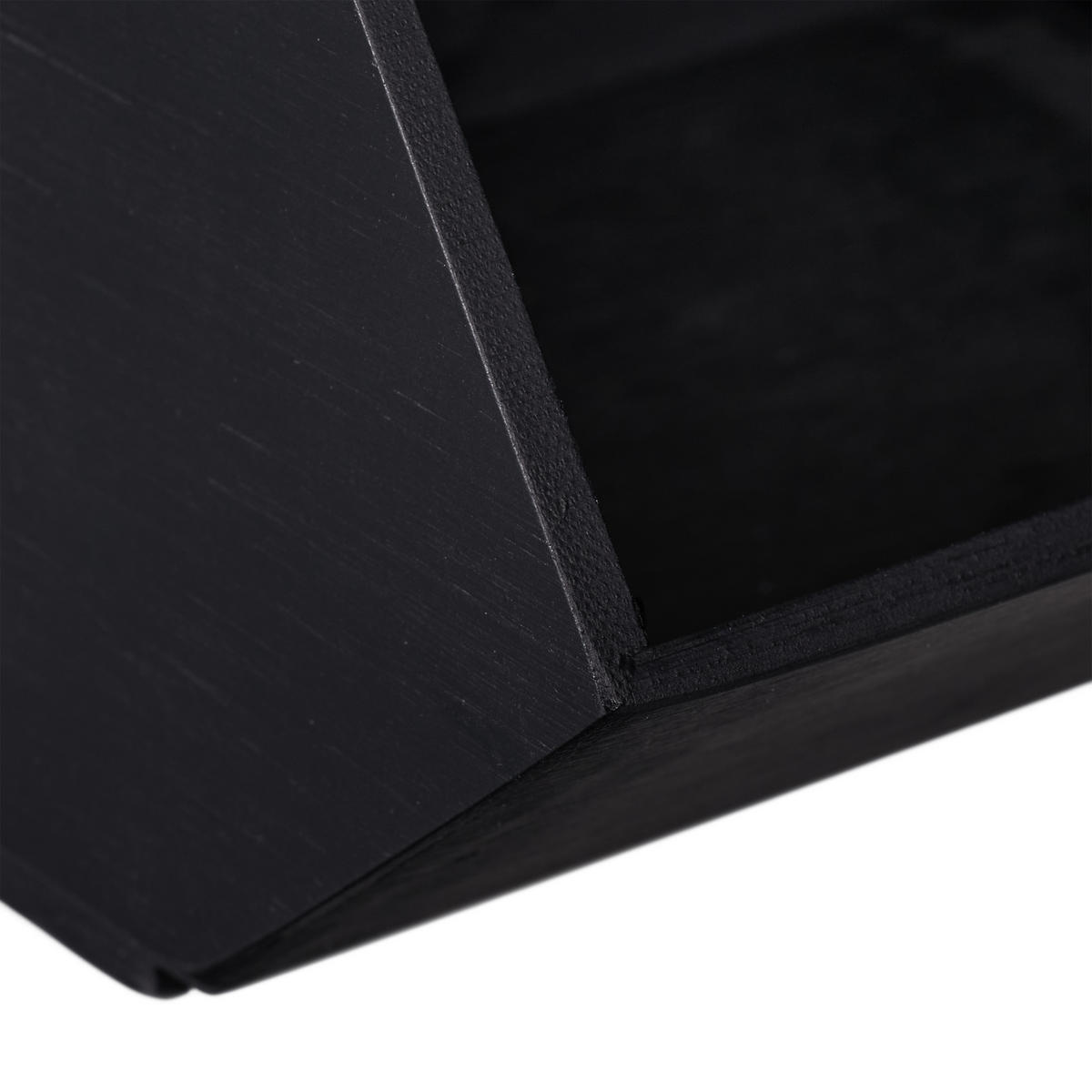 Anthrazit, Holz (15.5/17.5/12.5cm) - Relaxdays