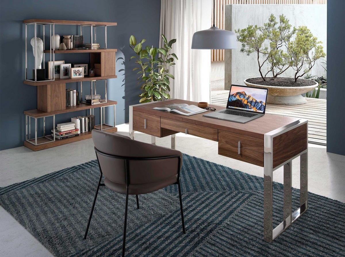 STUHL Öko-Lederstuhl Nerz dunkel 57/61/81 cm - Taupe/Fango, Leder/Kunststoff (57/81/61cm) - ANGEL CERDA