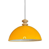 PENDELLEUCHTE QLinate - Gelb, Metall (40/40/26cm) - Bamyum