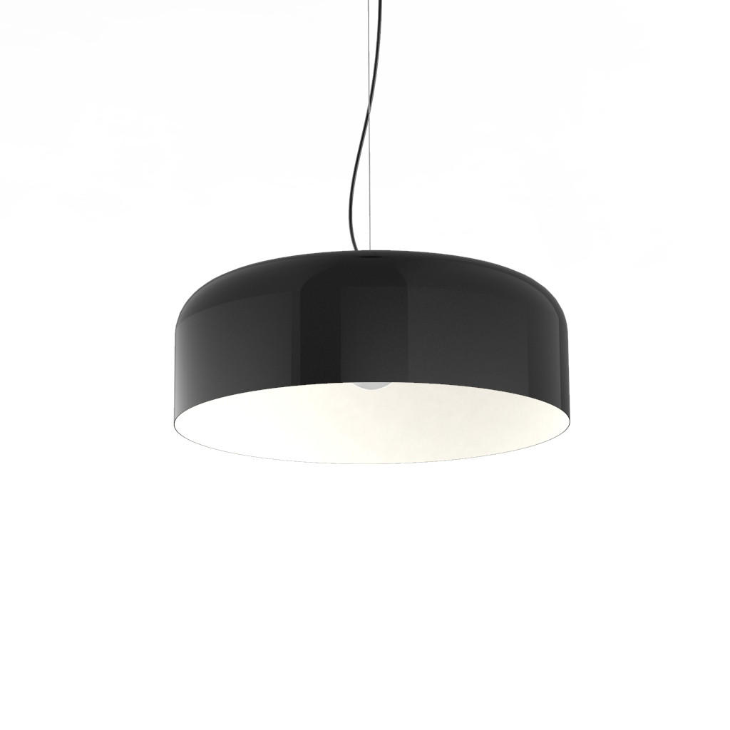 HÄNGELEUCHTE Tuzzi - Schwarz, Metall (50/50/12cm) - Lumicom
