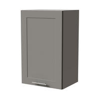 HÄNGESCHRANK Oslo W2/45 Grau / Dust Grey Matt 45 / 32,5 / 72cm - Grau, Holz/Holzwerkstoff (45/72/32.5cm) - Feldmann-Wohnen