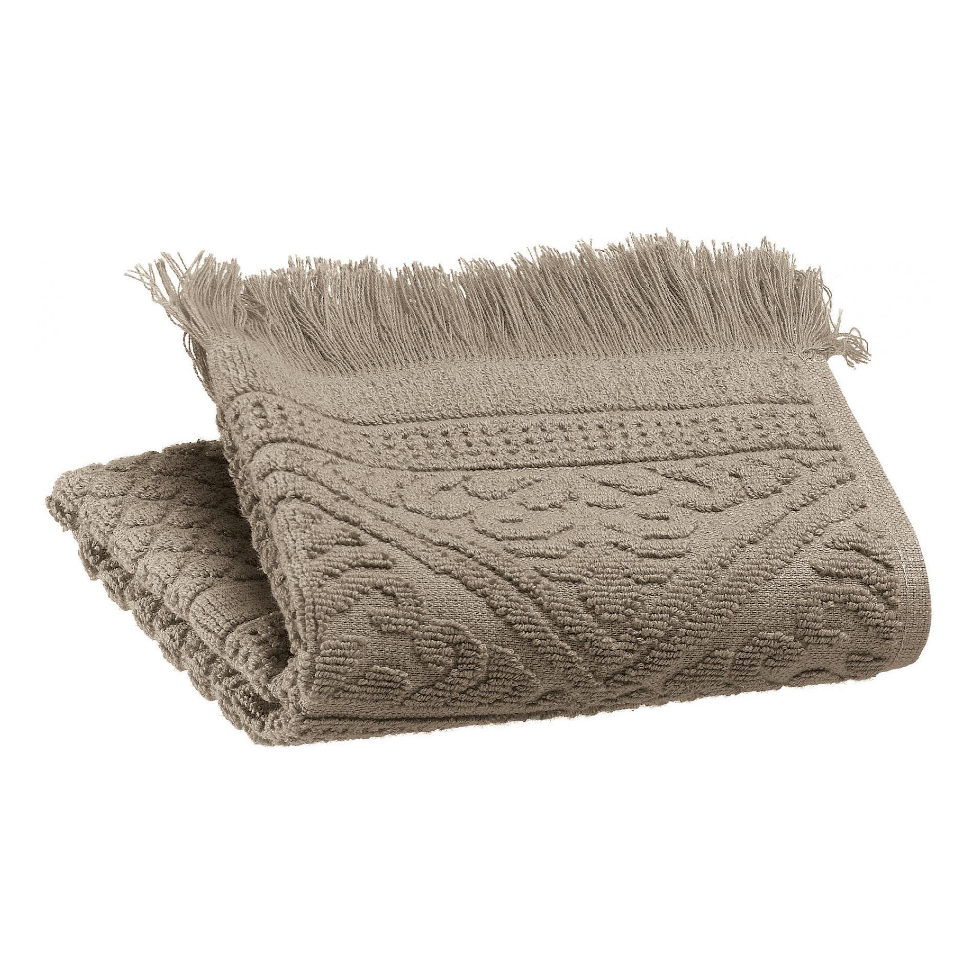 GÄSTETUCH Zoé chamois 30 x 50 cm - Ecru, Textil (30/50cm) - Vivaraise