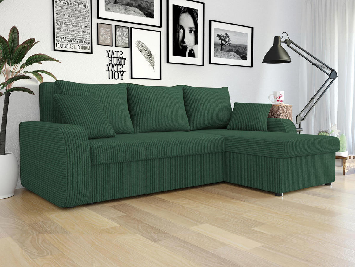 COLTAR Kris Reiat - verde închis/negru, material plastic/material textil (238/147cm) - MIRJAN24