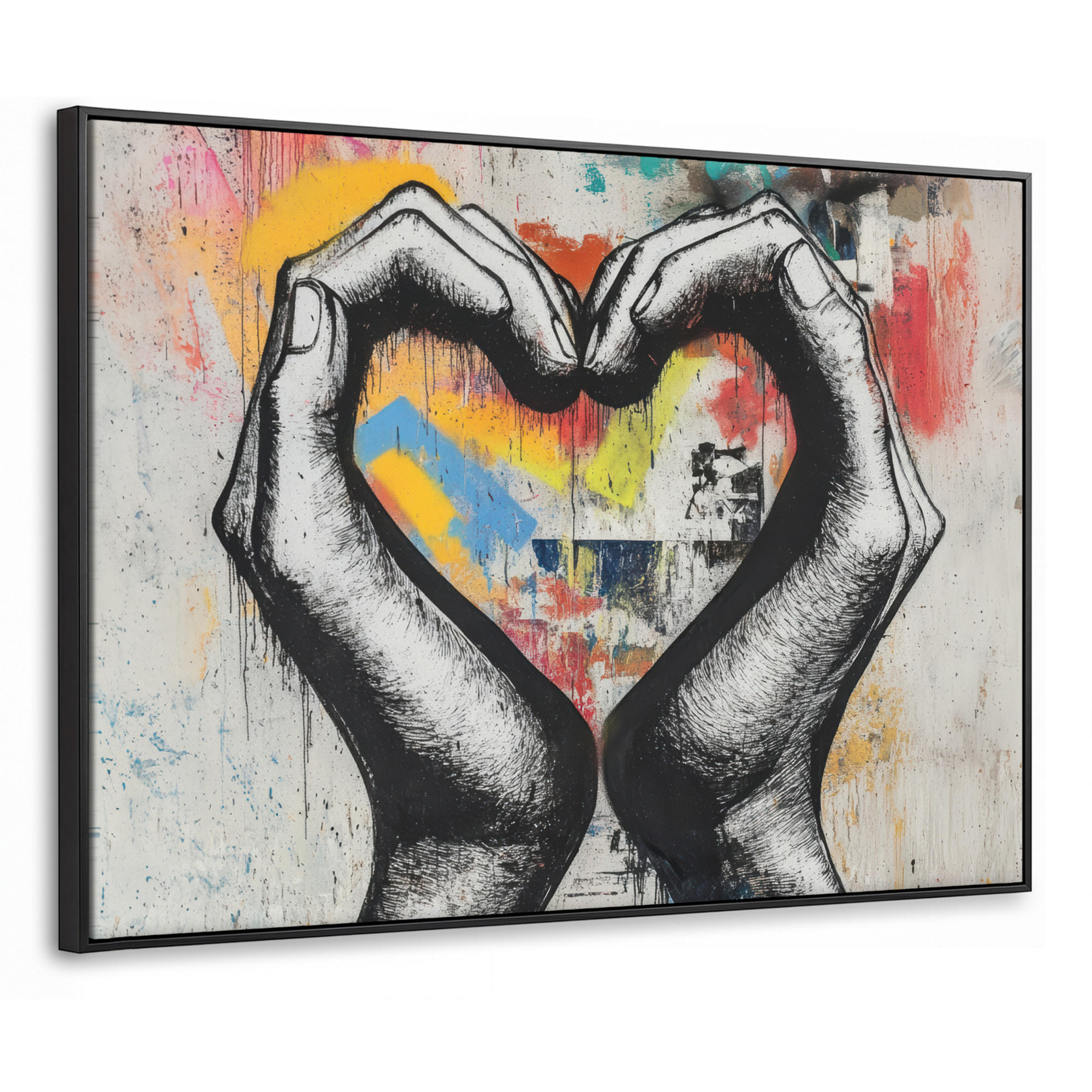 MuchoWow Leinwand Mehrfarbig 100x70 cm
