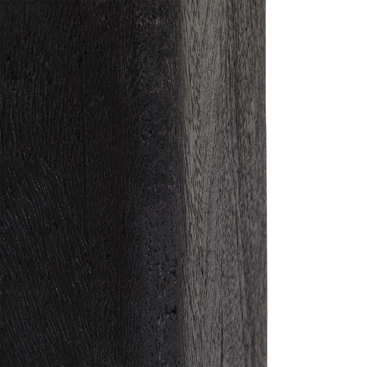 COUCHTISCH DELHI beige/schwarz - Beige/Schwarz, Naturmaterialien/Holz (50/50/43cm) - IDIMEX