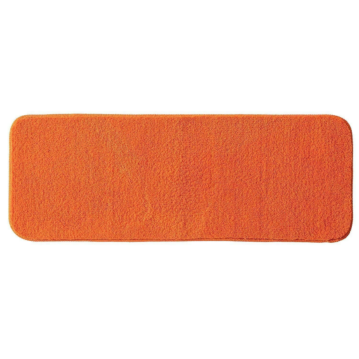 XXXLutz Badezimmerteppich Orange 45x120 cm