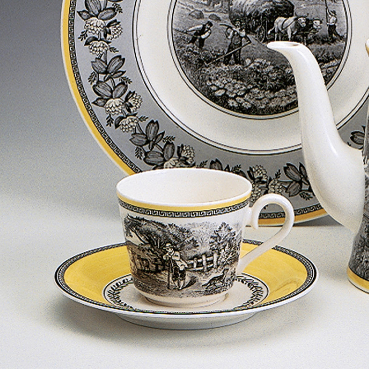 KAFFEE- / TEEUNTERTASSE Audun Ferme bunt ø 16 cm - Multicolor, Keramik (16cm) - Villeroy & Boch