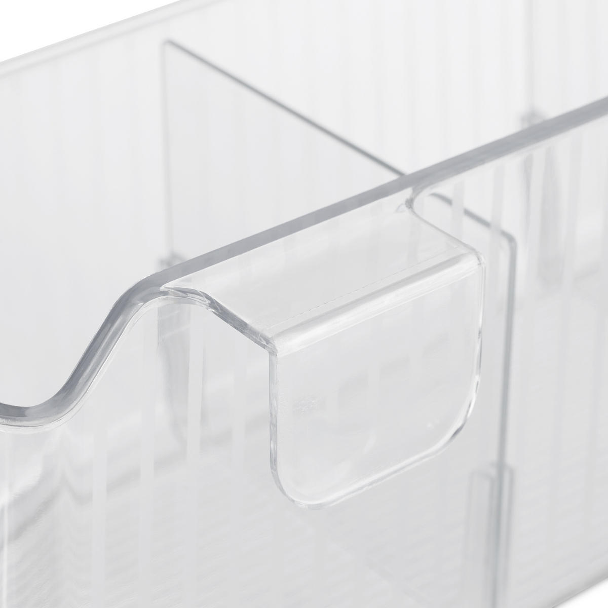 2XSCHRANKTÜR-ORGANIZER - Transparent, Kunststoff (25.5/10/12.5cm) - Relaxdays