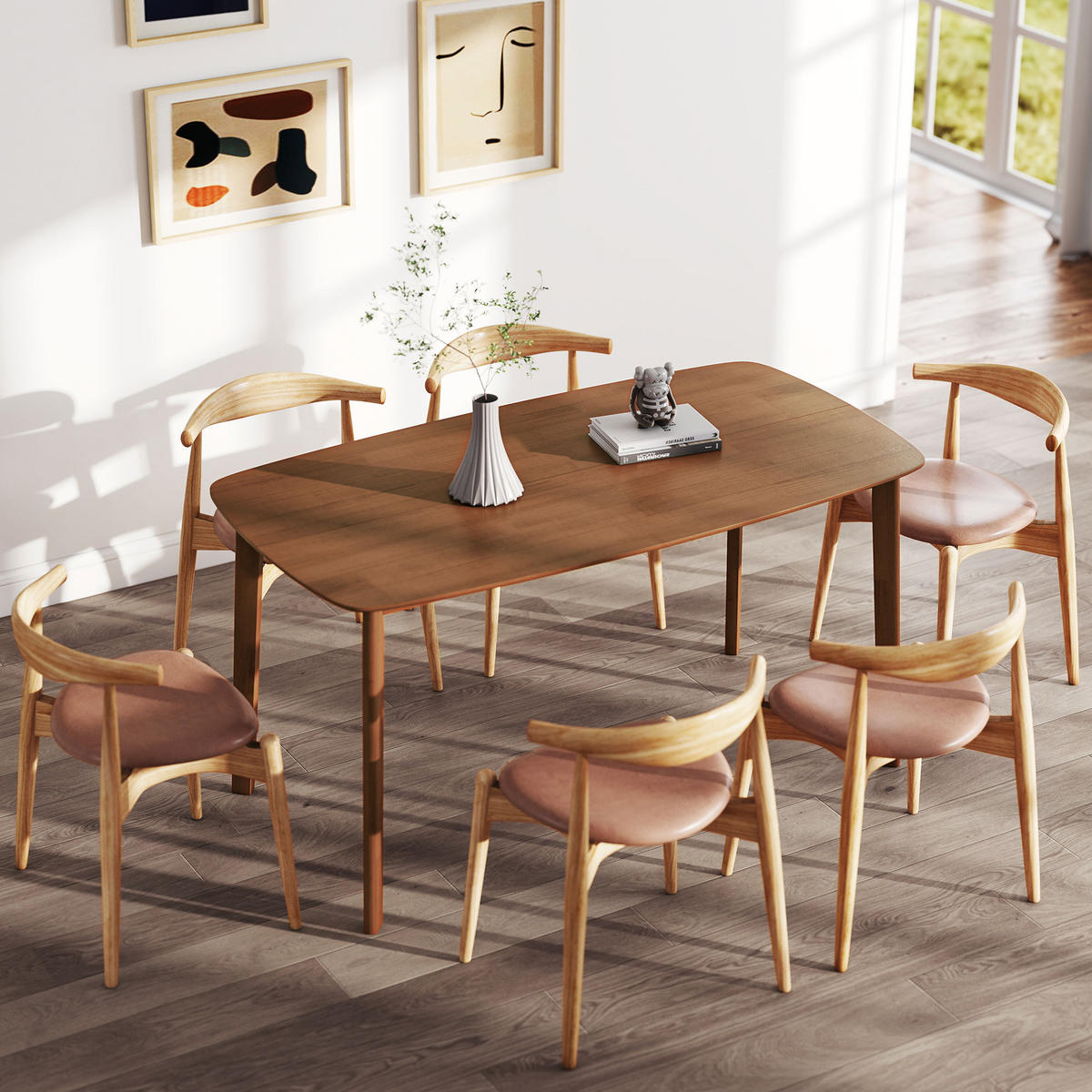 ESSTISCH Braun 1 Stück - Braun, Kunststoff (150/80/76cm) - GiPP
