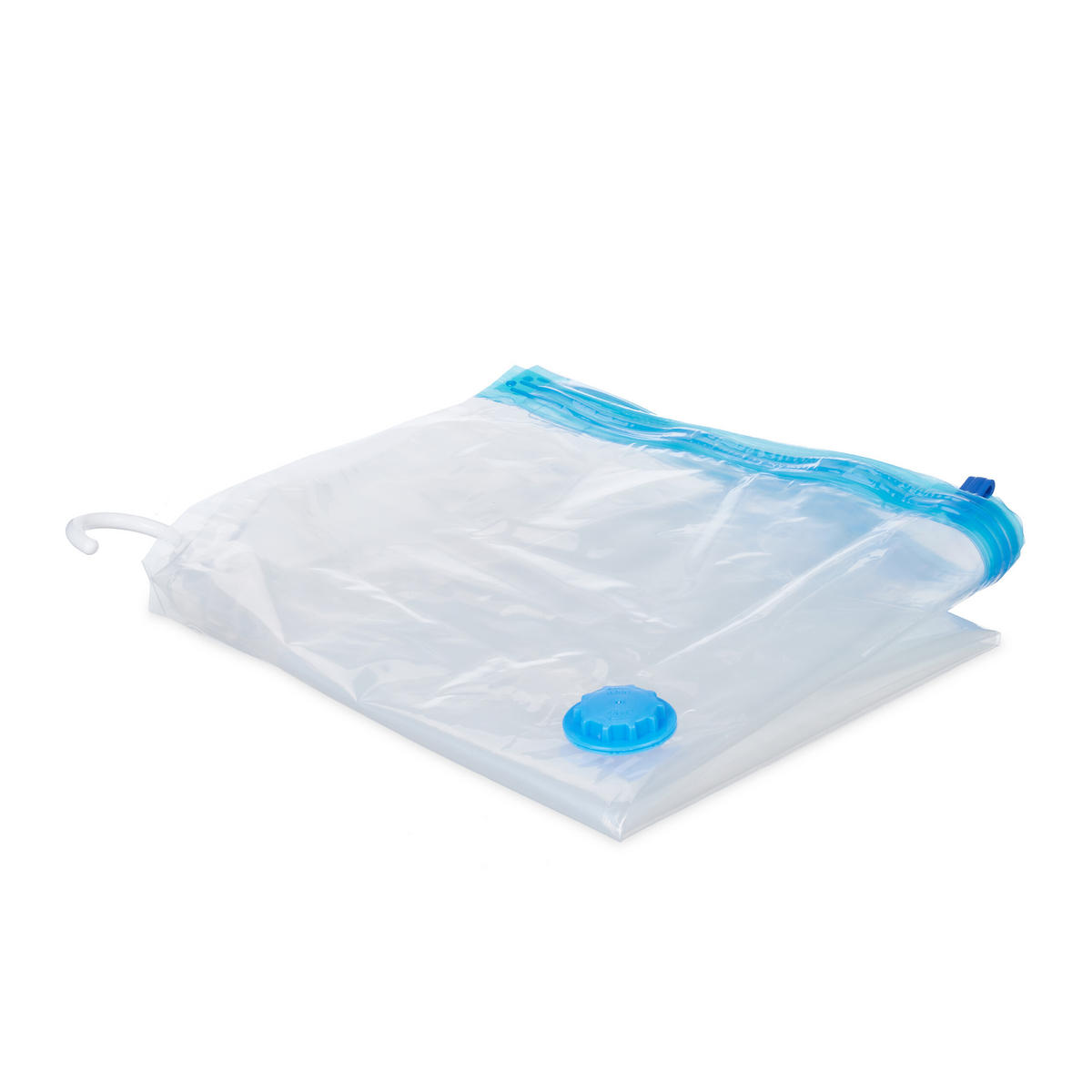 4-DIELNA súprava vákuových tašiek - priehľadné, plast (70/140/1.5cm) - Relaxdays