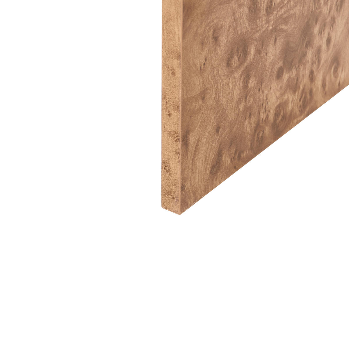 SCHREIBTISCH 110/50 cm Wurzelholz Optik Rondane - Braun, Holzwerkstoff (50/110/75cm) - Beliani
