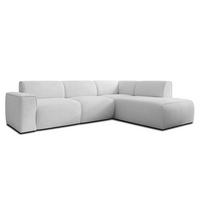 ECKSOFA L Form Didim Ivory 292/220/78 cm – großes Sofa stilvoll & bequem R - Greige/Champagner, Kunststoff/Textil (292/220cm) - AX Living