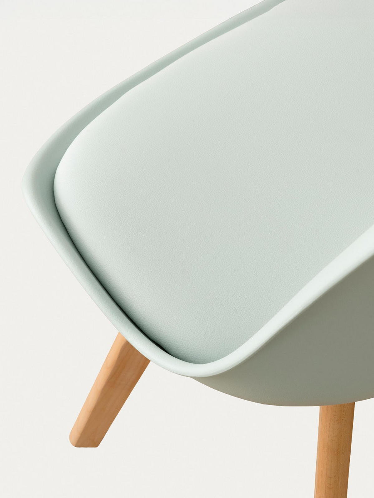 STUHL Scandinavian Grün 49 cm x 82 cm - Grün, Kunststoff (49/82/51cm) - Kenay Home