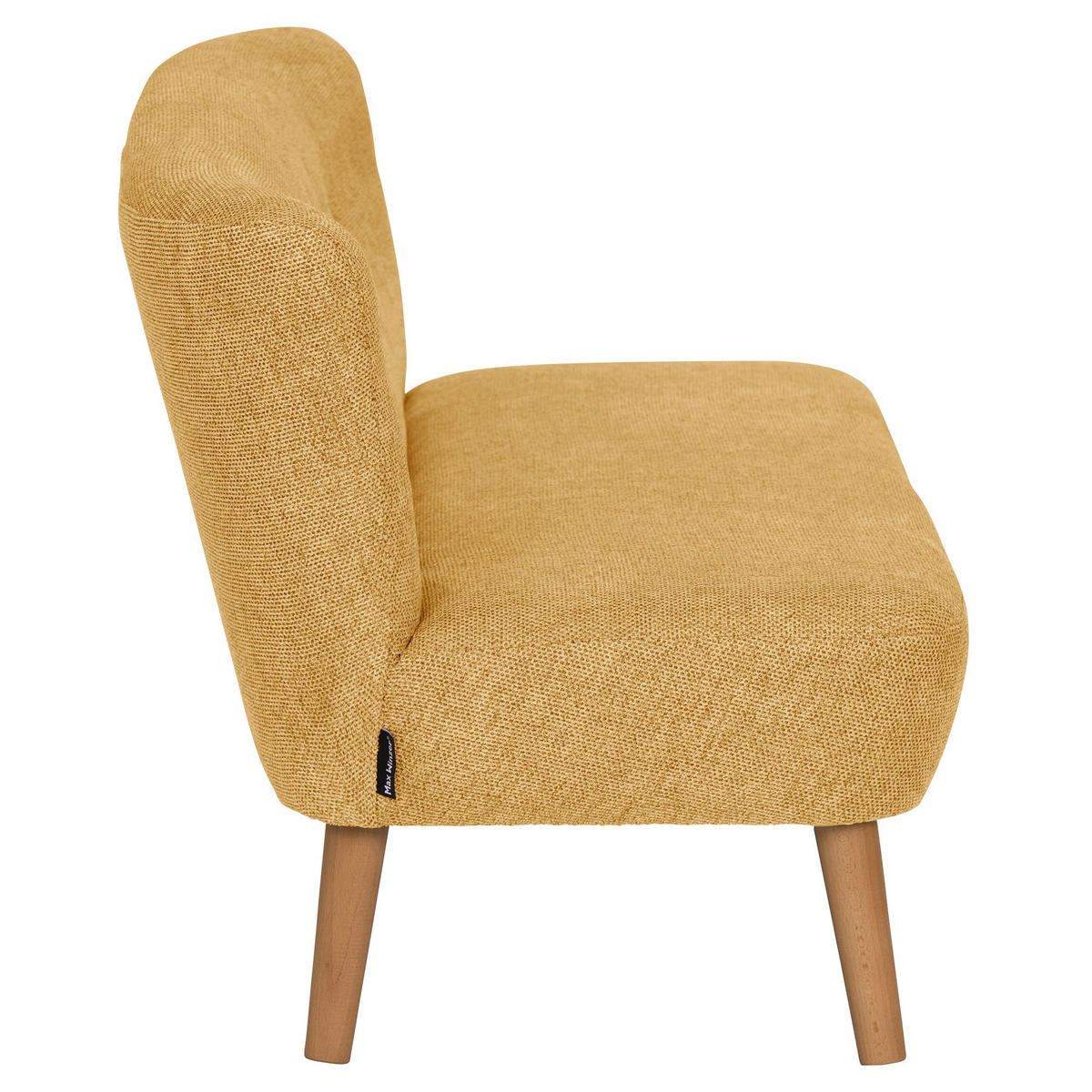 KINDERSOFA 2-Sitzer Katya Flachgewebe gelb - Gelb, Kunststoff (97/54/50cm) - 58aufmkessel