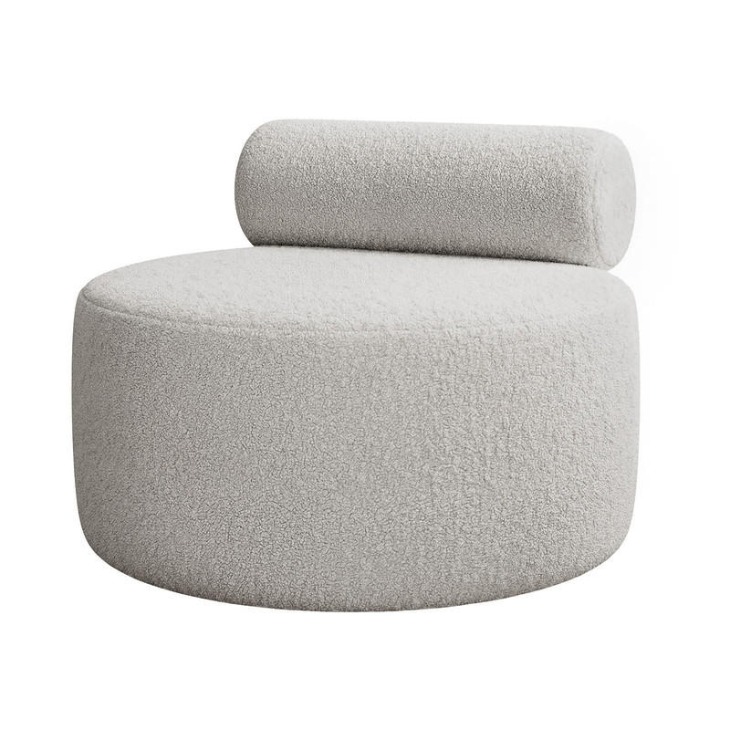 SESSEL CHERRY 90/78 cm, in Hellgrau - Hellgrau, Textil (90/78/90cm) - Idohome