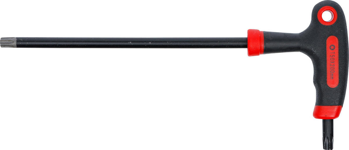 SCHRAUBENDREHER MIT T-GRIFF UND SEITLICHER KLINGE | T-PROFIL (FÜR - Multicolor, Kunststoff/Metall (1/1cm) - BGS technic