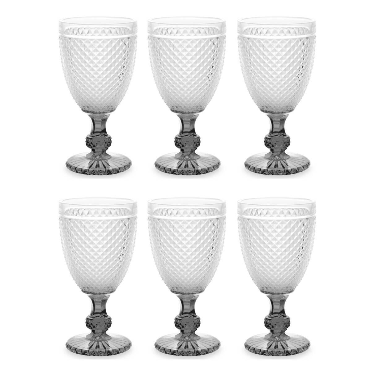 WASSERGLAS 256 ml 6er-Set - Transparent, Glas (7.8L) - Vivalto