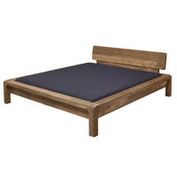 BETT Massivholz Sheesham 160 x 200 x 80 braun BUENO #003 - Braun, Holz (160/200cm) - Massivmoebel24