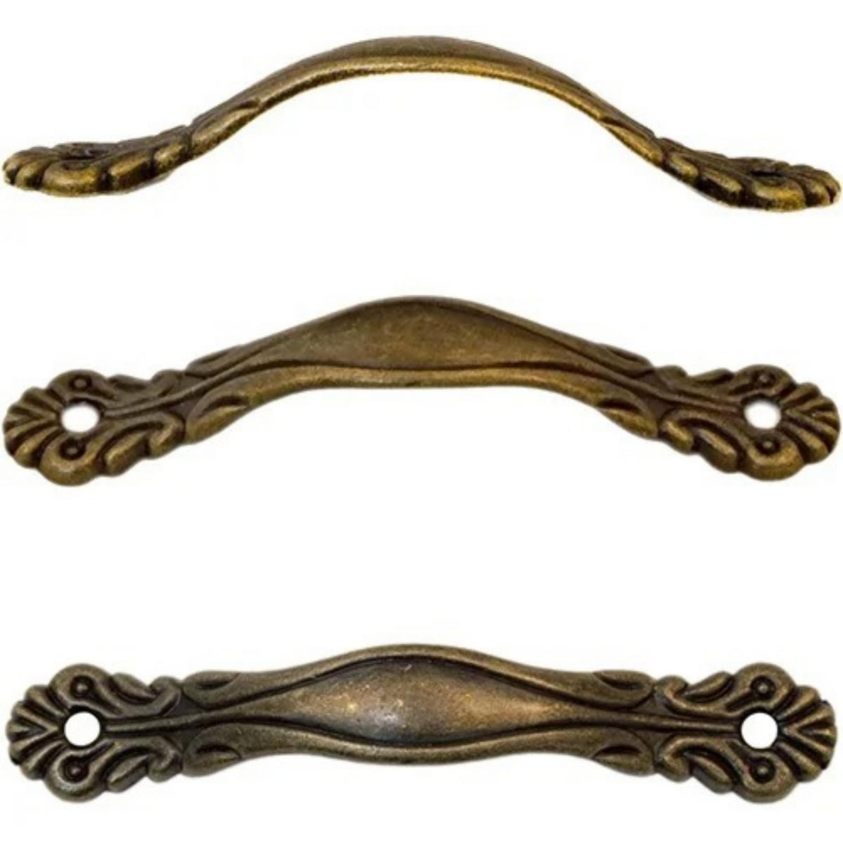 MÖBELGRIFF 2er-Set - Orange, Metall (1.1/1.1/6.5cm)
