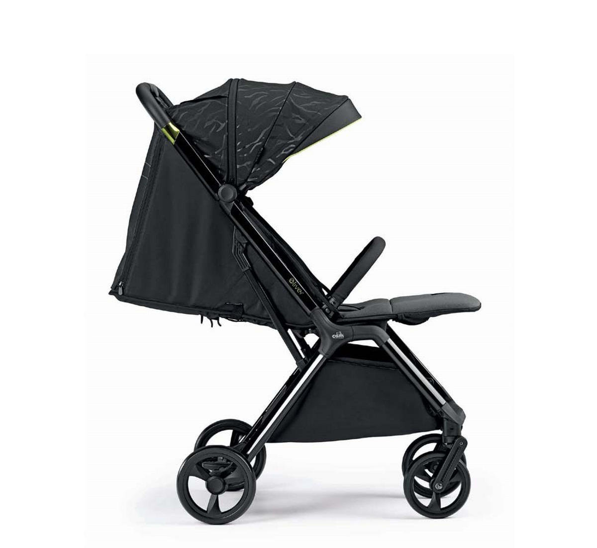 KINDERWAGEN Buggy Oliver im City-Design, klappbar - Schwarz, Kunststoff (52/87/106cm) - Cam il Mondo del Bambino S.p.A.