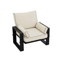 GARTENSESSEL Elba - Beige - Beige, Textil (98/90/87cm) - MKS
