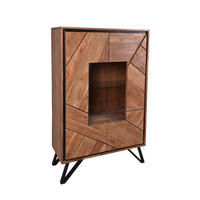 HIGHBOARD Ebba Akazienbraun 150x40x96cm - Akaziefarben, Holz (40/150/96cm) - DELUKE