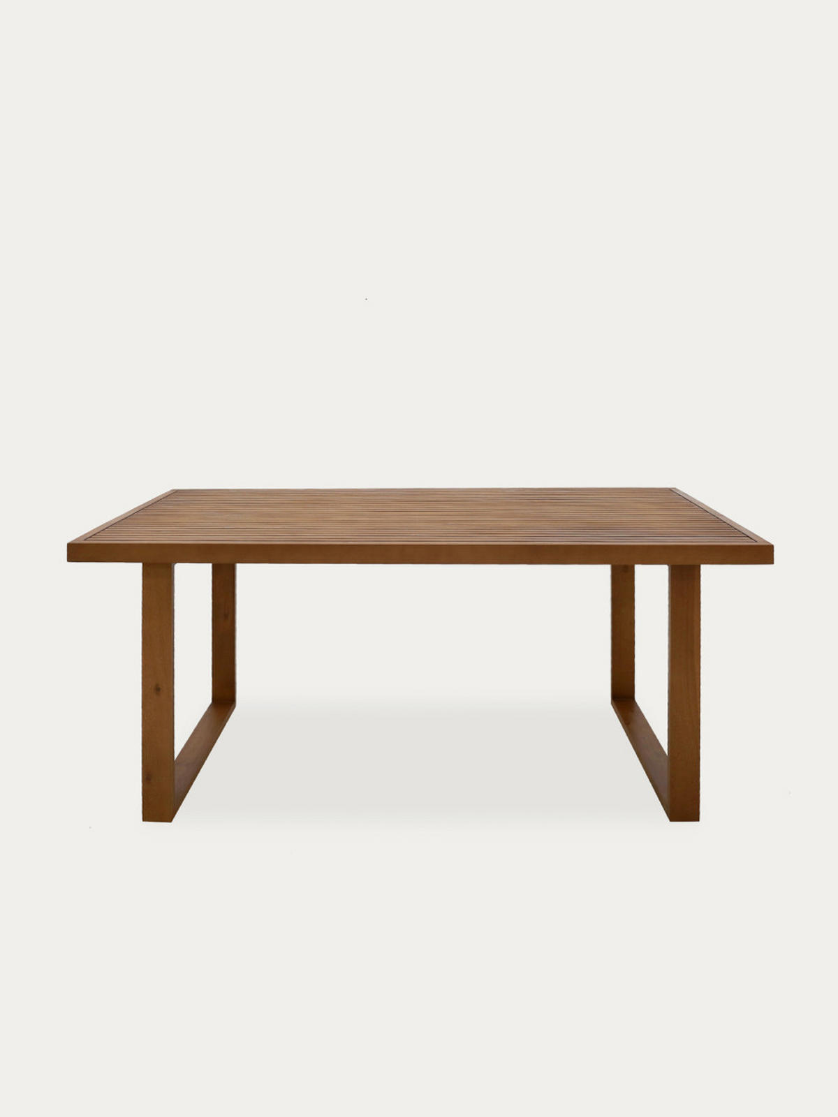 GARTENTISCH Saline Natur 90 x 180 - Braun, Holz (90/74/74cm) - Kenay Home