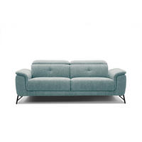 SOFA AVENA 3-Sitzer, mintgrün - Mintgrün, Holzwerkstoff/Textil (204/80/108cm) - Courtois Laville