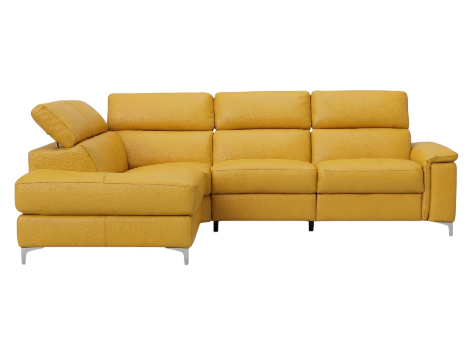 XXXLutz Ecksofa Gelb 224x81x271 cm