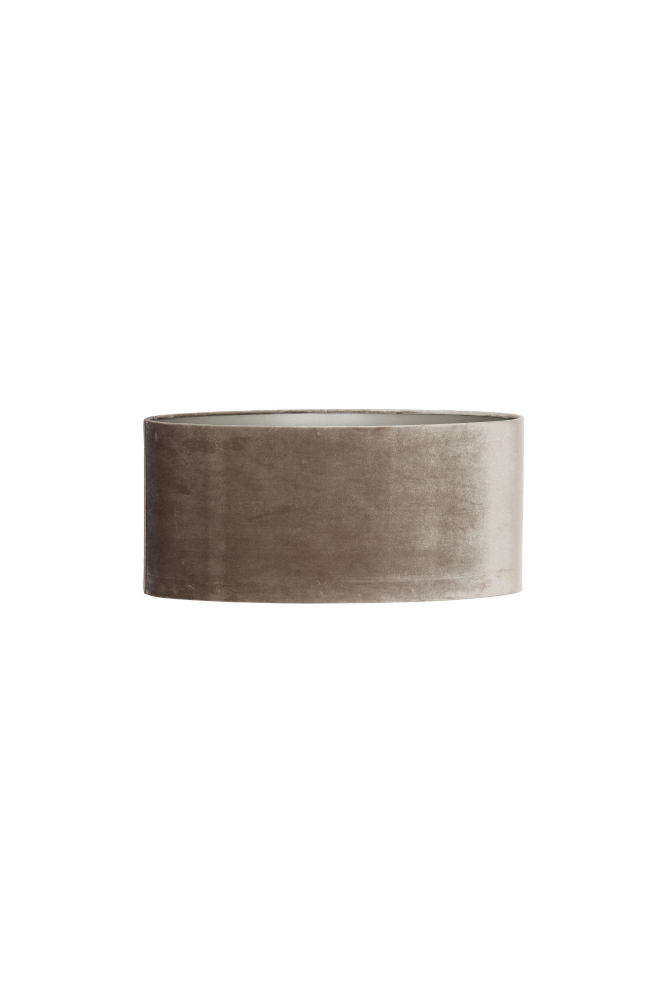 LAMPENSCHIRM Palata Braun 38/17,5/19 cm - Braun, Textil (38/17.5/19cm) - Light & Living