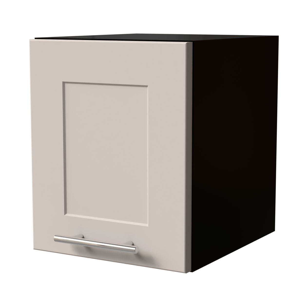 Feldmann-Wohnen Klapphängeschrank Kaschmir, Schwarz 30x36x32.5 cm