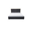 BOXSPRINGBETT LolyT 160x0 cm Bonell H3 cm Gris Foncé - Dunkelgrau, Textil - KS Home Concept