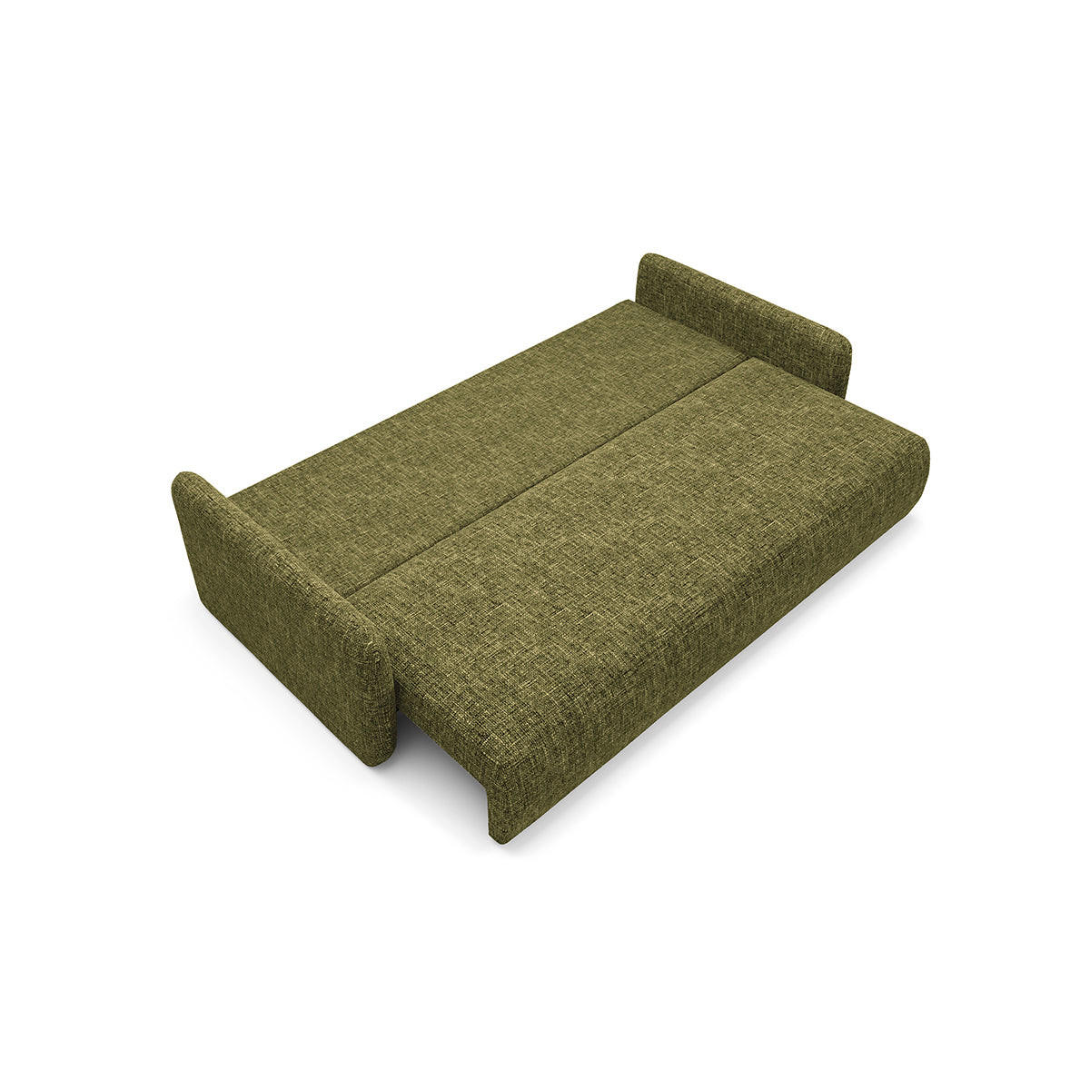 SOFA Lazarus 3 Sitzplätze Grün - Grün, Holz (217/86/102cm) - Petits-meubles