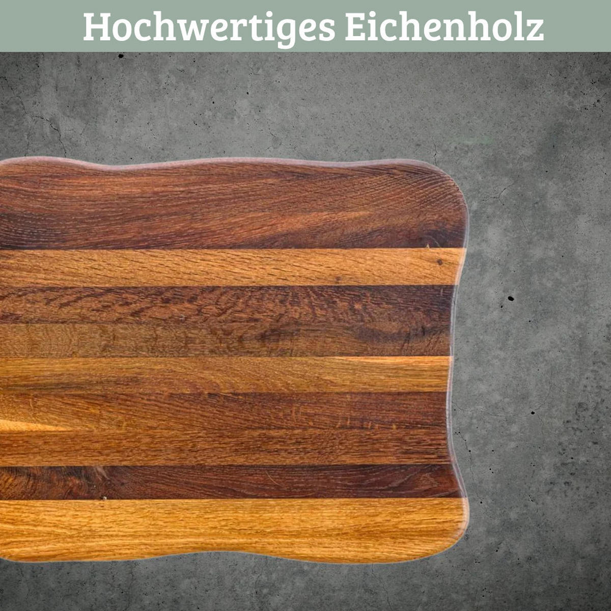 SCHNEIDEBRETT Holz groß DOLU klingenschonend 40x33x4,5 cm Dunkelbraun - Dunkelbraun, Holz (40/33cm) - DELUKE
