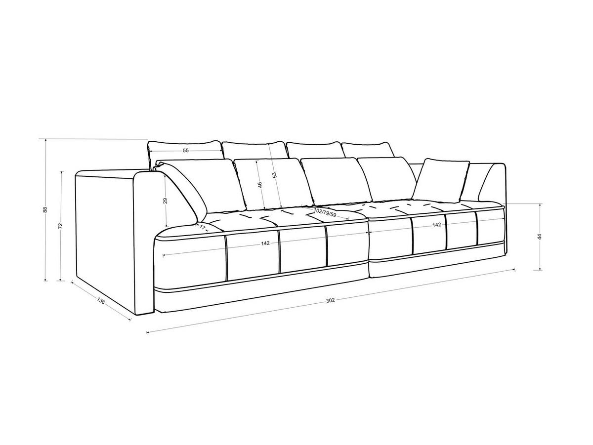 ECKSOFA PABLOS Vogue, L-förmig, Moderne, mit verstellbarem Kopfteil, Schlaf- & Lagermöglichkeiten, freistehend, RECHTS 279x201x97 cm Green - Grün, Holz/Textil (279/201cm) - DomoHome