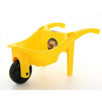 KINDER-SCHUBKARRE 39545 gelb Kunststoff, Schubkarre, SandTastic, ab 12 Monate, Sandspielzeug - Gelb, Kunststoff (34/30/67cm) - Polesie