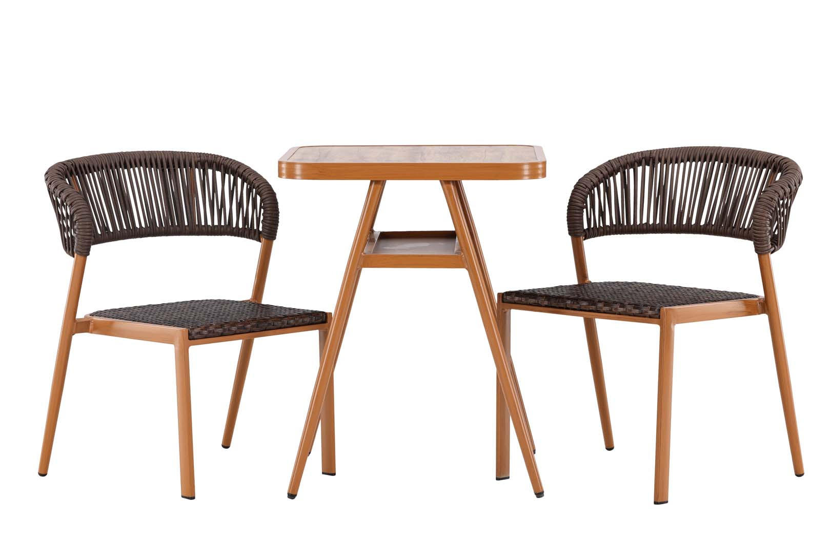 GARTENSET braun - Braun, Holzwerkstoff - ebuy24