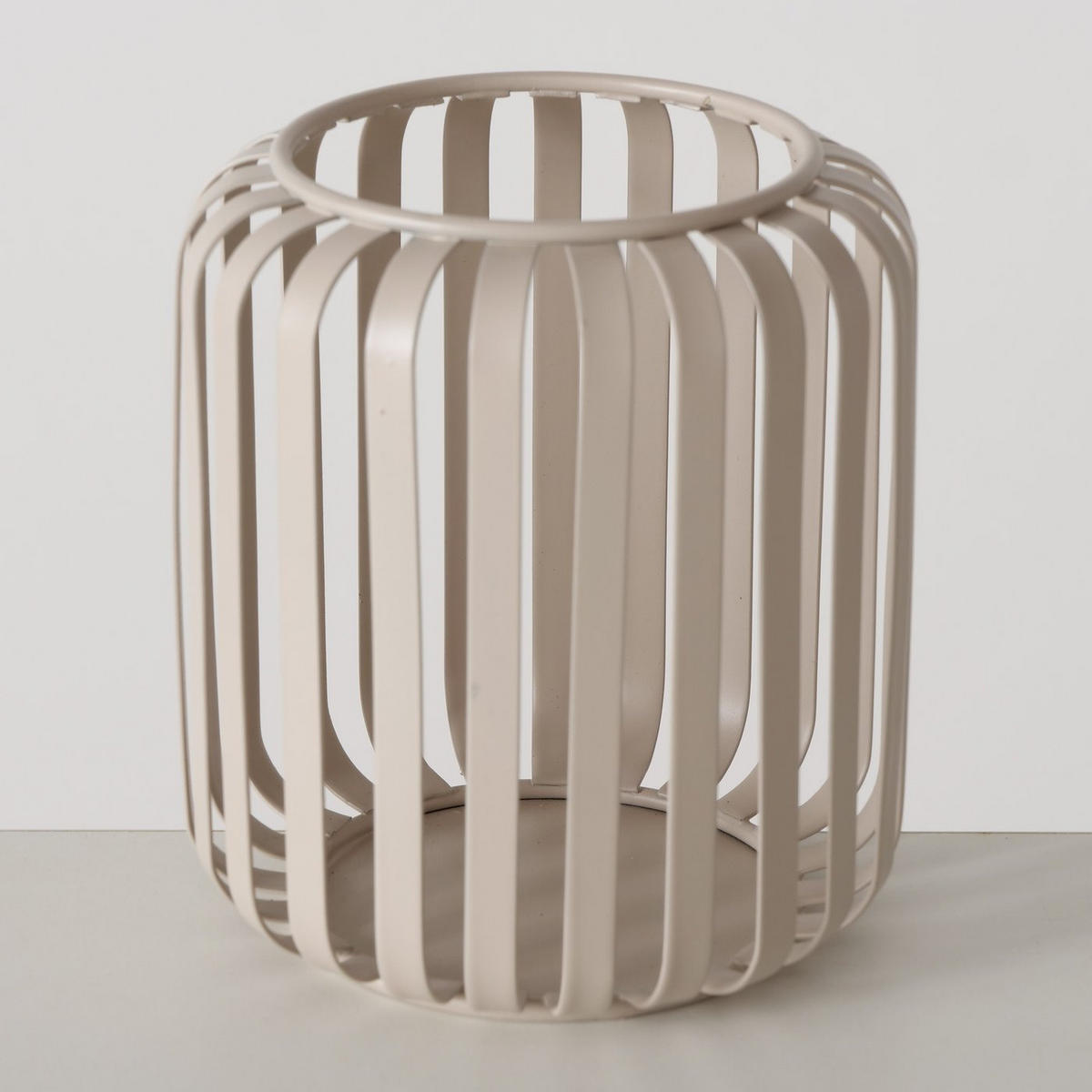 METALLLATERNE Viki 10/10/12 cm - Beige, Metall (10/12/10cm) - Boltze Home