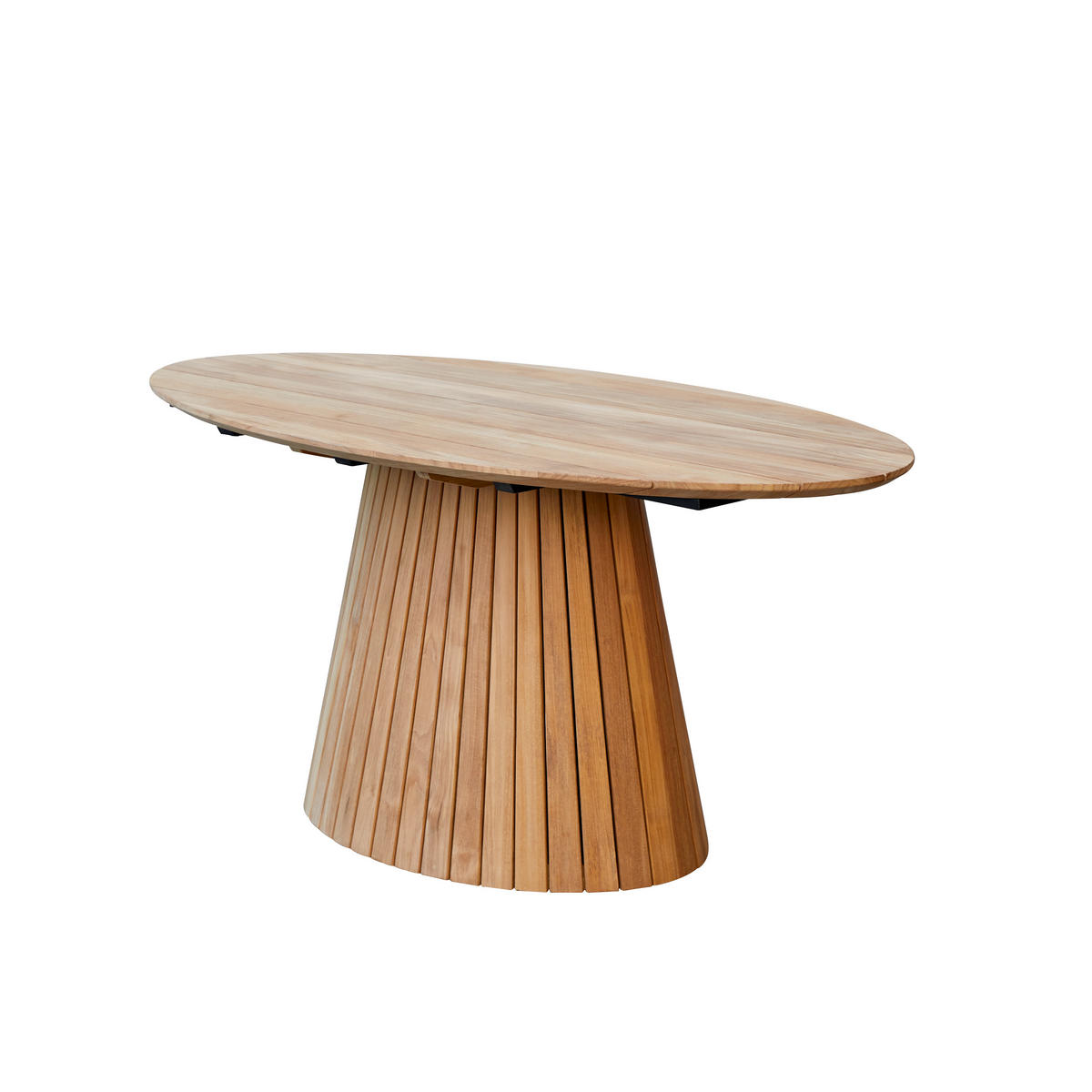 TISCH Paloma Natur aus Teak - Naturfarben, Holz (86/165/76cm) - Tikamoon