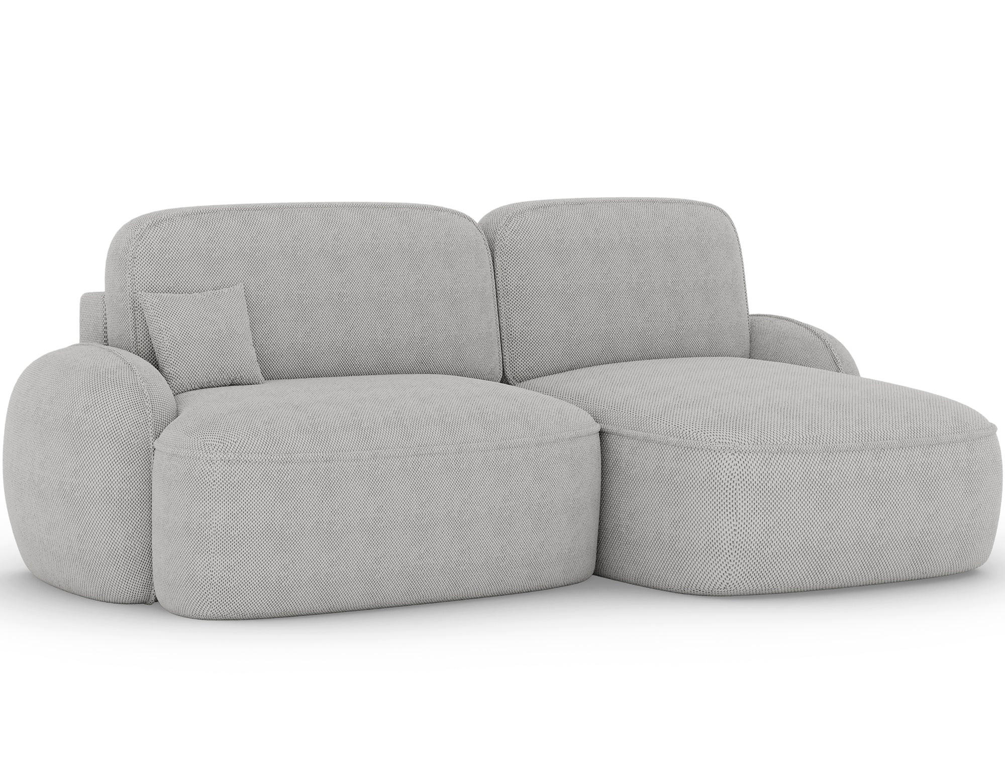Wohnideebilder Ecksofa Champagner 247x150 cm