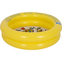 PLANSCHBECKEN Baby Pool rund Ø 61 x 12,5 cm Tiermotiv 21 L - Gelb, Kunststoff (61/61cm) - Avenli