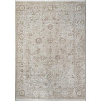 KURZFLORTEPPICH Orientalisch SCRIVIA Polypropylen Beige 160 x 230 cm - Beige, Textil (160/230cm) - KADIMA DESIGN