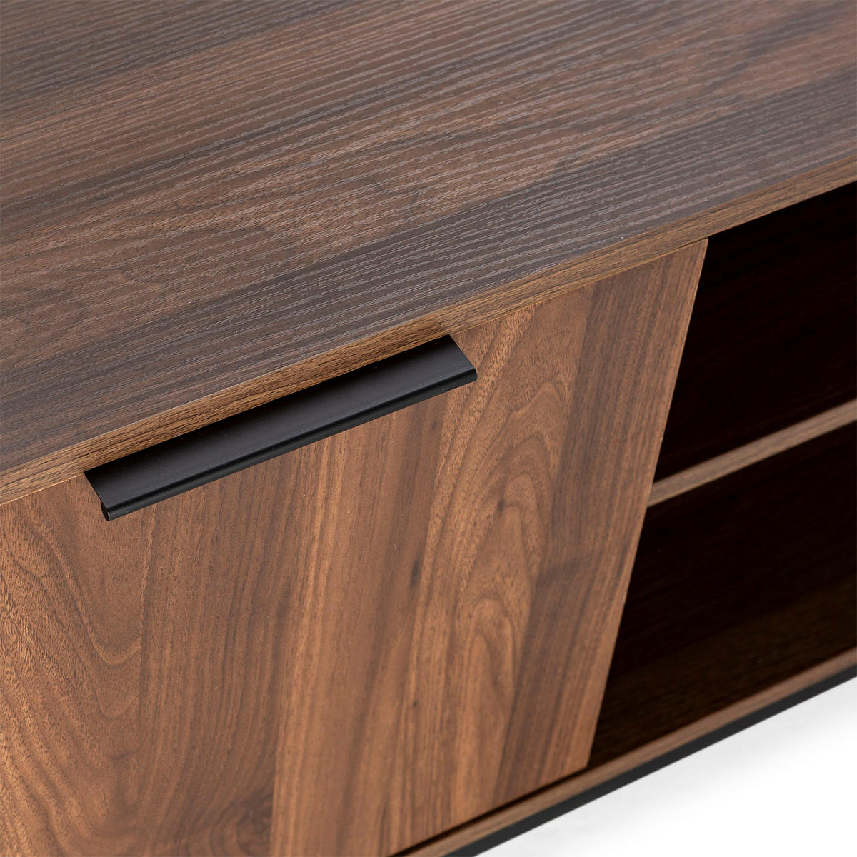TV-ELEMENT Auri 3 türen Walnussfarbe - Walnussfarben, Holzwerkstoff (160/55/40cm) - VS Venta-stock