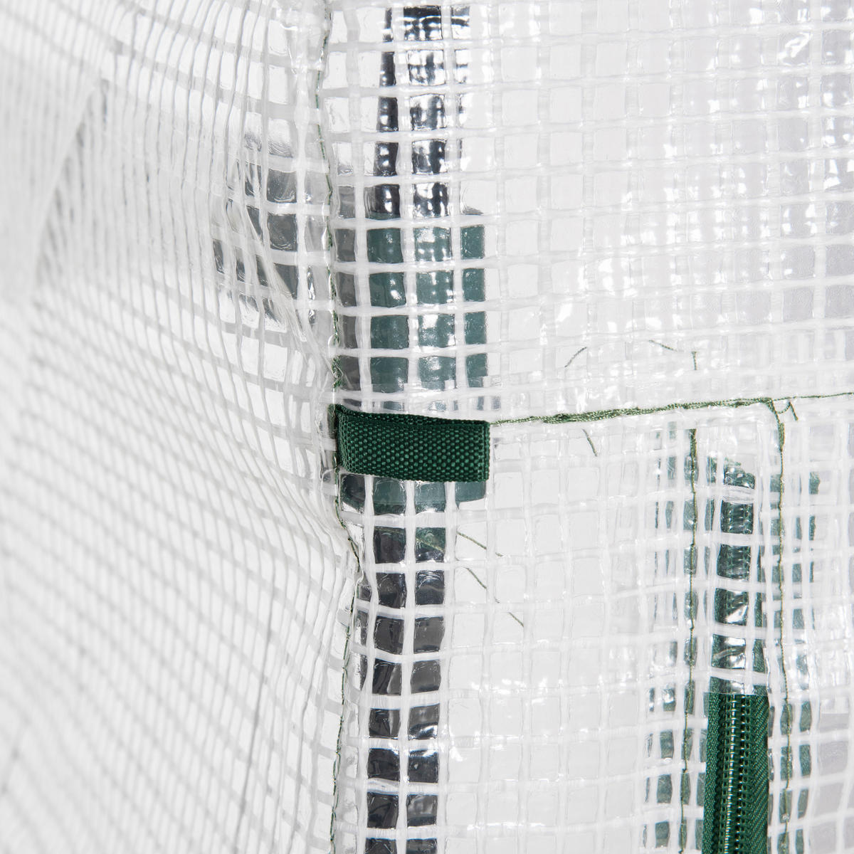 FOLIENGEWÄCHSHAUS, Weiß, PVC, Stahl - Weiß, Kunststoff (50/160/70cm) - Outsunny