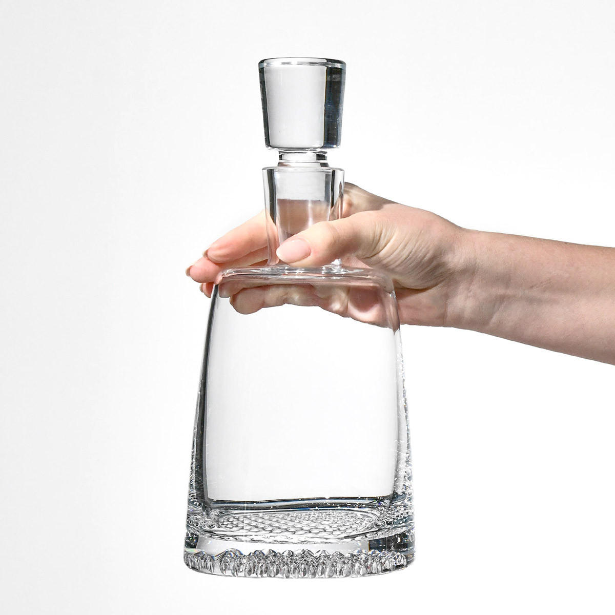 WHISKYKARAFFE FJORD, 950 ML, HANDGEFERTIGT - Transparent, Glas (0.95L) - Krosno Glass