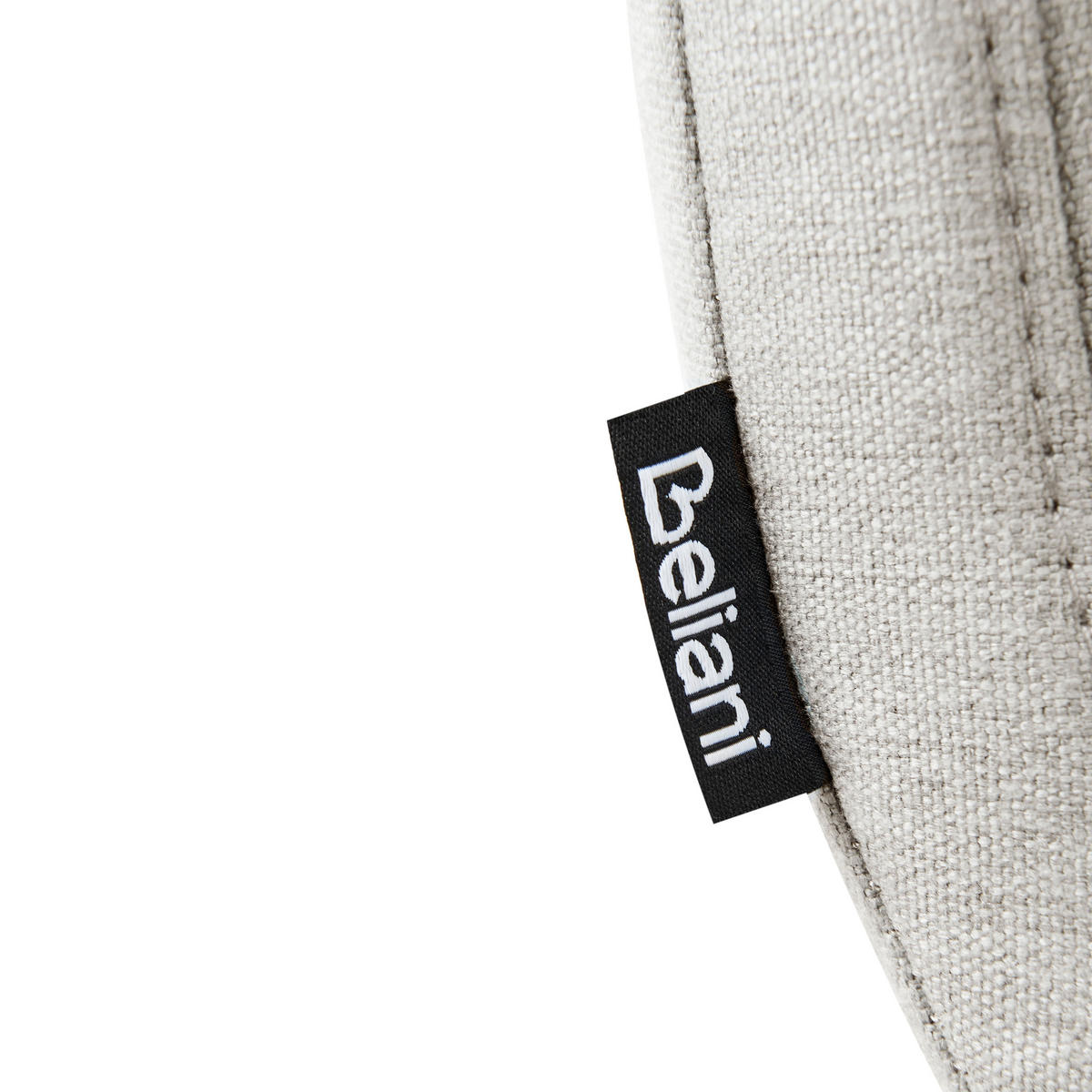 ESSZIMMERSTUHL 2er-Set Hellgrau Calgary - Hellgrau/Braun, Textil (48/86/56cm) - Beliani